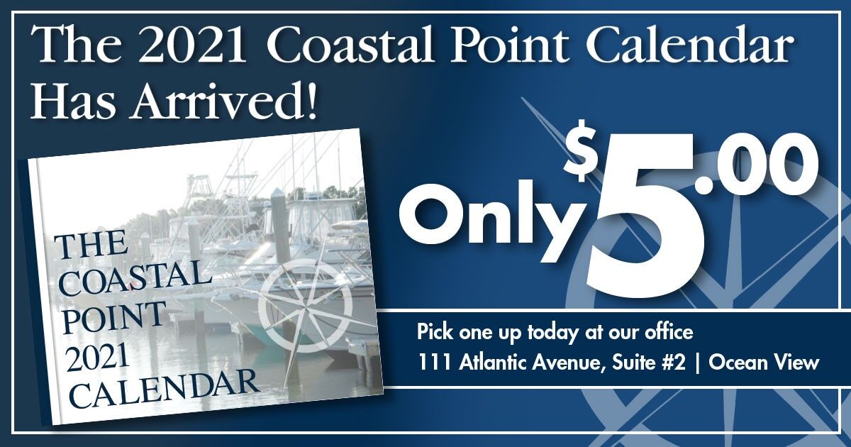 Coastal Point 2021 Calendar now available